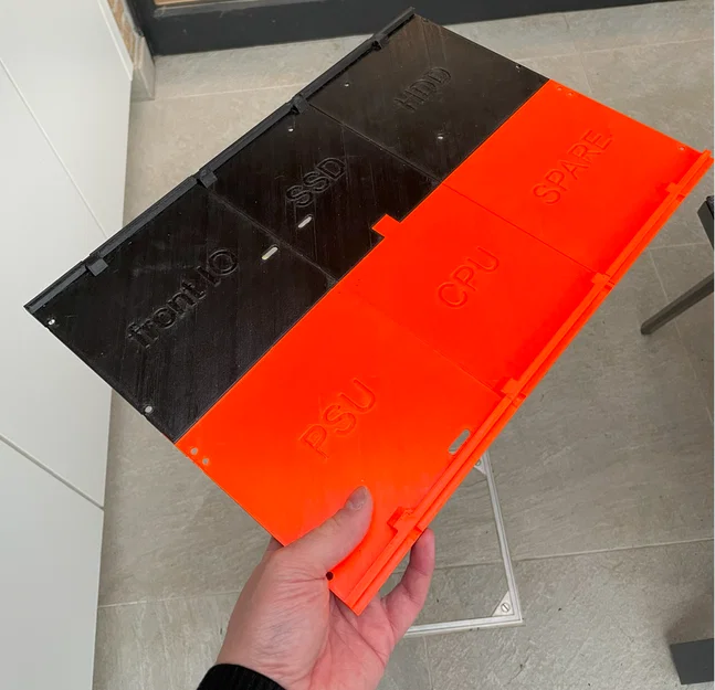 Mini ITX server rackmount 2U - Khung máy chủ tự in - Image 16