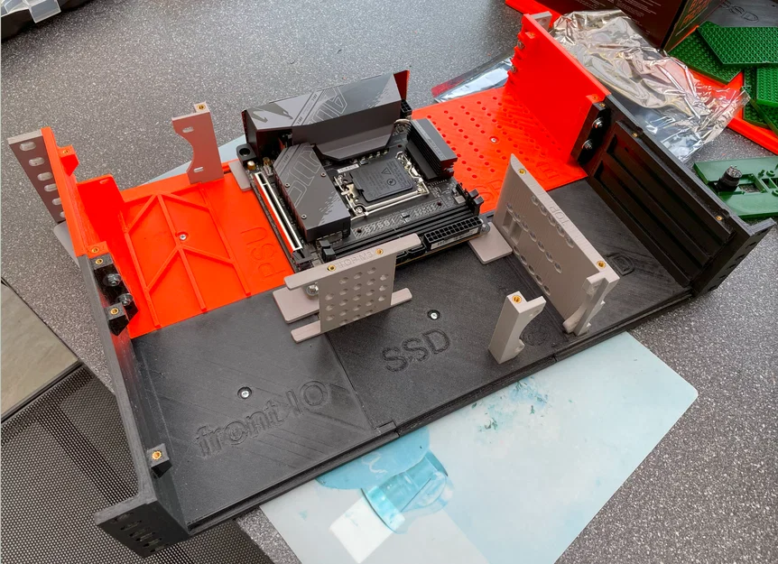 Mini ITX server rackmount 2U - Khung máy chủ tự in - Image 17