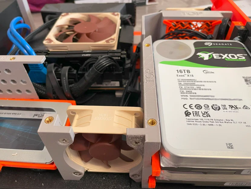 Mini ITX server rackmount 2U - Khung máy chủ tự in - Image 22