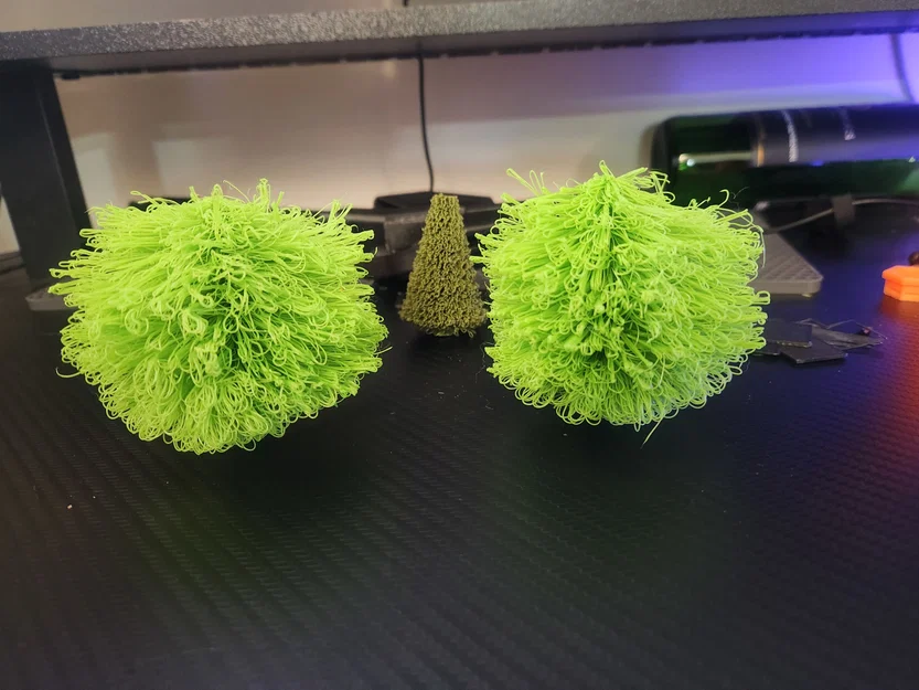 Mô hình bụi cây Fluffy Bush - Image 1