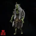 Mô hình 3D Green Hag (Mụ Phù Thủy Xanh) 32mm cho D&D cực chi tiết - Thumbnail 2