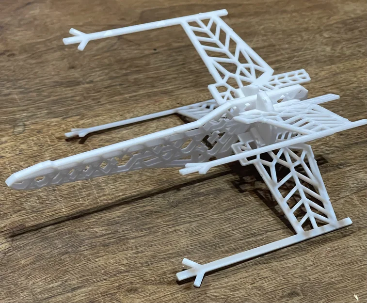 Mô hình trang trí Snowflake X-Wing Star Wars 3D - Thiết kế sạch đẹp - Image 1