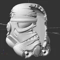 Chậu cây trang trí hình mũ Deathtrooper Star Wars in 3D độc đáo - Thumbnail 2