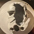 Chậu cây trang trí hình mũ Deathtrooper Star Wars in 3D độc đáo - Thumbnail 3