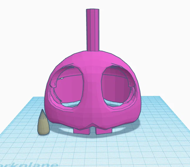 Mô hình 3D Mr. Cupcake (Carl) từ FNAF kèm khả năng lắp đèn - Image 2