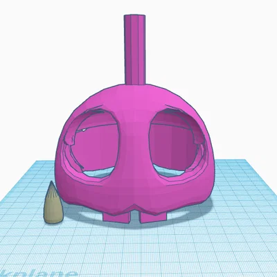 Mô hình 3D Mr. Cupcake (Carl) từ FNAF kèm khả năng lắp đèn