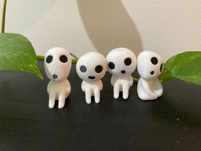 Mô hình Kodama phiên bản in đa màu - Image 1