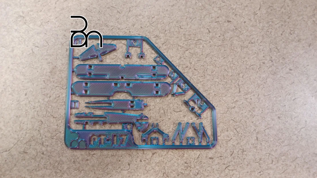 Mô hình lắp ráp Kit Card máy bay Stearman PT-17 - Image 3