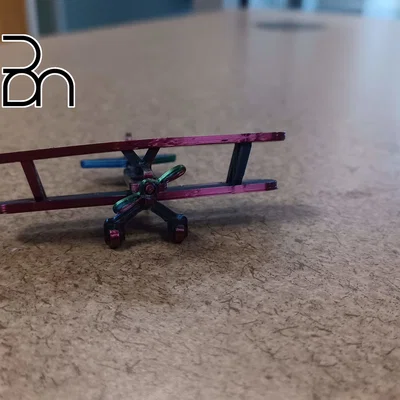 Mô hình lắp ráp Kit Card máy bay Stearman PT-17