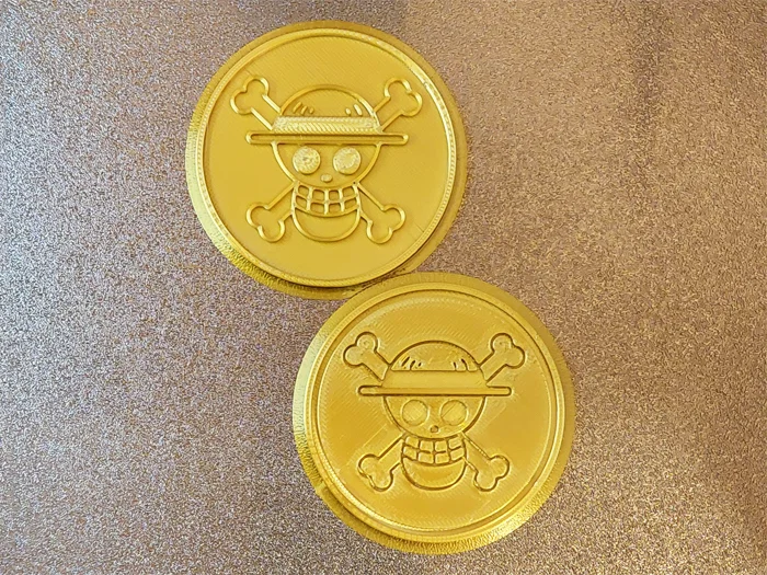 Đồng xu kho báu "The One Piece" - Có logo Băng Hải tặc Mũ Rơm - Image 2