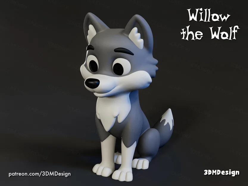 Willow the Wolf - Bé sói con đáng yêu - Image 1