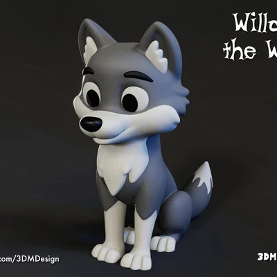 Willow the Wolf - Bé sói con đáng yêu