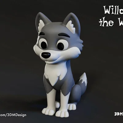 Willow the Wolf - Bé sói con đáng yêu