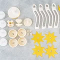 Đèn Chùm Giáng Sinh Dùng Đèn LED Tealight - In 3D 100% - Thumbnail 4