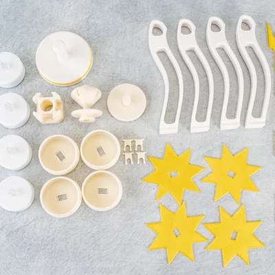Đèn Chùm Giáng Sinh Dùng Đèn LED Tealight - In 3D 100%
