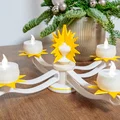 Đèn Chùm Giáng Sinh Dùng Đèn LED Tealight - In 3D 100% - Thumbnail 5