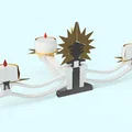 Đèn Chùm Giáng Sinh Dùng Đèn LED Tealight - In 3D 100% - Thumbnail 6