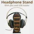 Giá treo tai nghe kèm ống cắm bút tiện lợi - Thumbnail 1