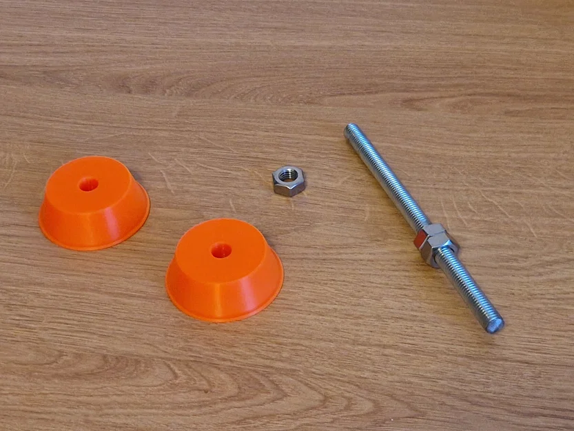 Bộ dụng cụ quấn dây nhựa in 3D (Spool Drill Winder) bằng máy khoan - Image 2