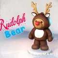 Mô hình Gấu Rudolph (Rudolph Bear) đáng yêu - Thumbnail 1