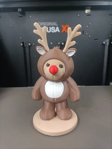 Mô hình Gấu Rudolph (Rudolph Bear) đáng yêu - Image 2
