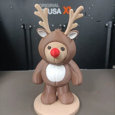 Mô hình Gấu Rudolph (Rudolph Bear) đáng yêu