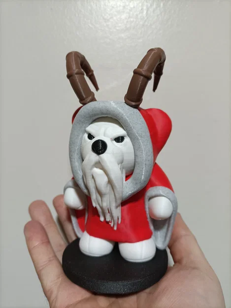 Mô hình Krampus Bear - Chú gấu phản diện ngày Giáng sinh - Image 2
