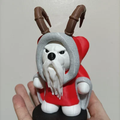 Mô hình Krampus Bear - Chú gấu phản diện ngày Giáng sinh