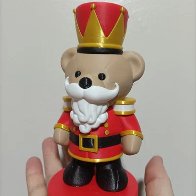 Gấu Nutcracker (Gấu kẹp hạt dẻ) - Đồ trang trí Giáng sinh dễ thương