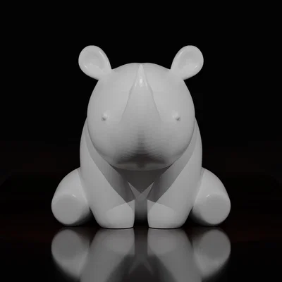Chú tê giác Chubby Rhino đáng yêu