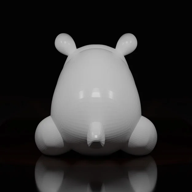Chú tê giác Chubby Rhino đáng yêu - Image 4