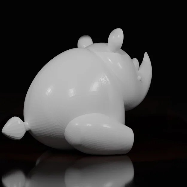 Chú tê giác Chubby Rhino đáng yêu - Image 6