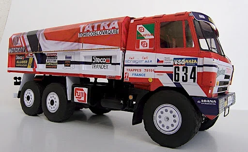 Mô hình khung xe tải Tatra Dakar 1986 tương thích LEGO cho in 3D - Image 2