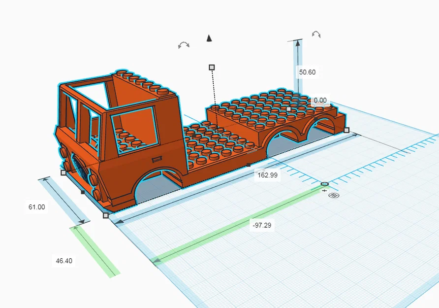 Mô hình khung xe tải Tatra Dakar 1986 tương thích LEGO cho in 3D - Image 3