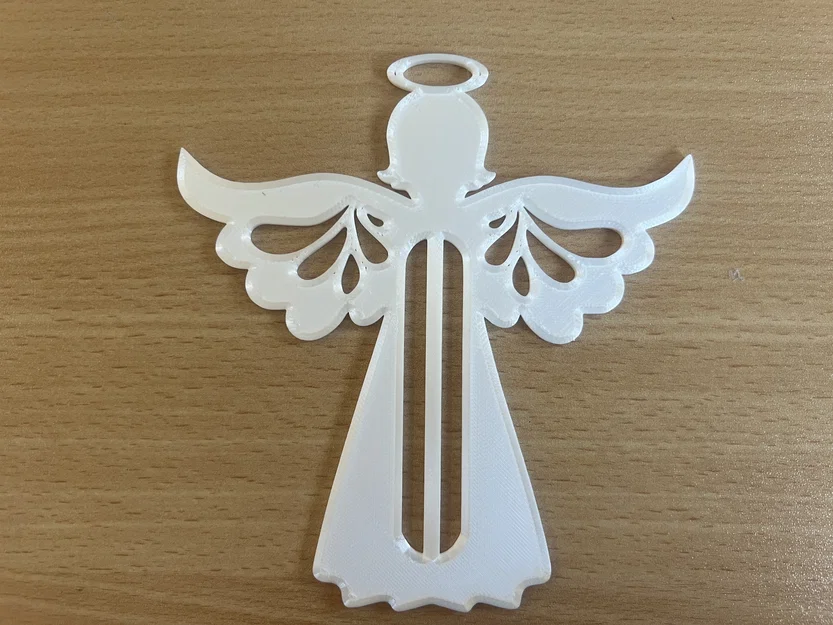 Thiên thần kẹp tiền 3D - Món quà trang trí Giáng sinh sáng tạo - Image 3