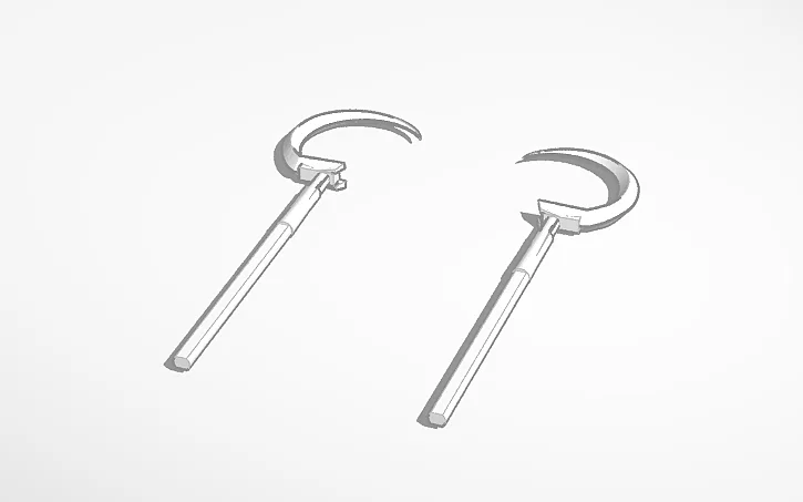 Bộ đôi lưỡi liềm Puss in Boots cho mô hình Dummy 13 cực chất - Image 1