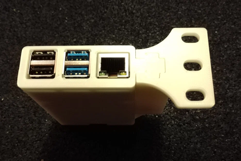 Vỏ gắn tủ rack (Rack Mount) cho Raspberry Pi 4B / 3B+ / 3B / 3 / 2 / B+ - Image 2