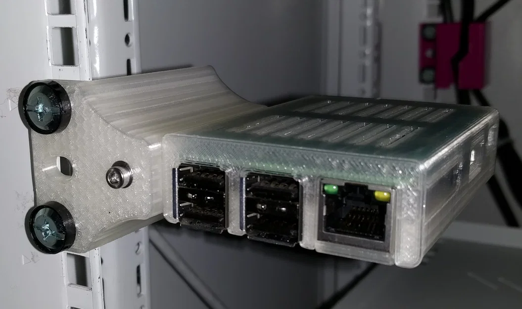 Vỏ gắn tủ rack (Rack Mount) cho Raspberry Pi 4B / 3B+ / 3B / 3 / 2 / B+ - Image 4