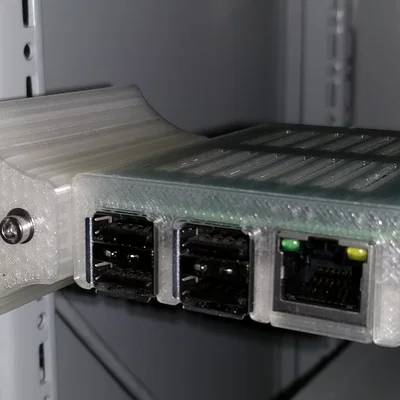 Vỏ gắn tủ rack (Rack Mount) cho Raspberry Pi 4B / 3B+ / 3B / 3 / 2 / B+
