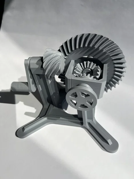 Mô hình bộ vi sai 3D (Differential display model) tự lắp ráp - Image 2