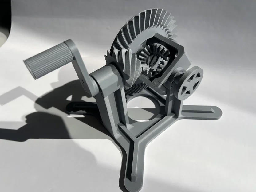 Mô hình bộ vi sai 3D (Differential display model) tự lắp ráp - Image 4