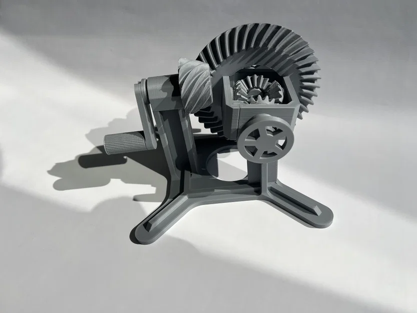 Mô hình bộ vi sai 3D (Differential display model) tự lắp ráp - Image 5