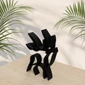 Mô hình nghệ thuật nai sừng tấm Moose One Line Art trang trí đẹp - Thumbnail 3