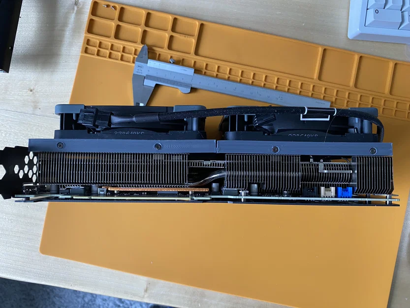 Ngàm gắn 2 quạt 120mm cho EVGA RTX 3080 FTW3 Ultra Gaming - Image 3