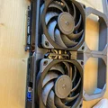 Ngàm gắn 2 quạt 120mm cho EVGA RTX 3080 FTW3 Ultra Gaming - Thumbnail 4