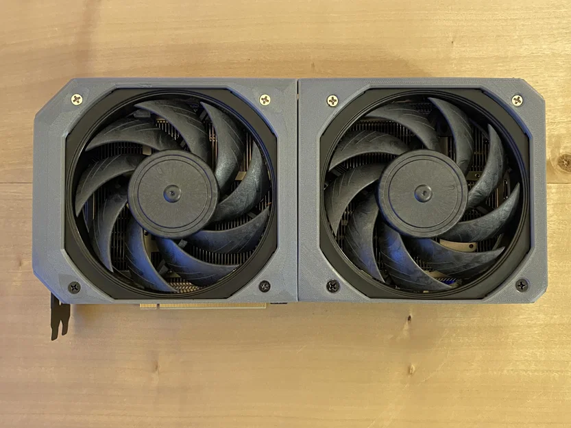 Ngàm gắn 2 quạt 120mm cho EVGA RTX 3080 FTW3 Ultra Gaming - Image 5