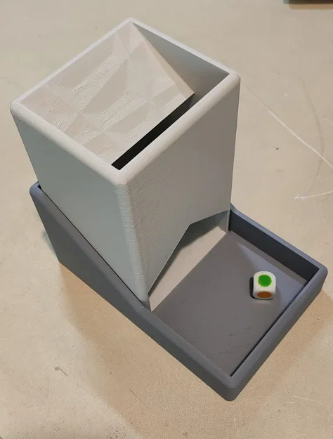 Tháp đổ xúc xắc (Dice Tower) kèm khay chứa đồ - Phiên bản nâng cấp - Image 1