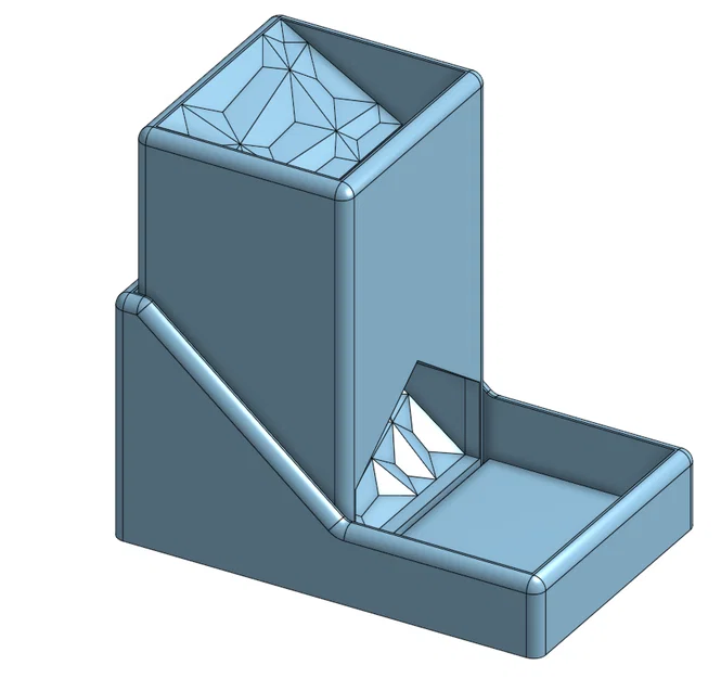 Tháp đổ xúc xắc (Dice Tower) kèm khay chứa đồ - Phiên bản nâng cấp - Image 3