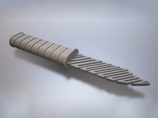 Dao nhựa Airsoft (Dễ in) / Reupload / - Image 1