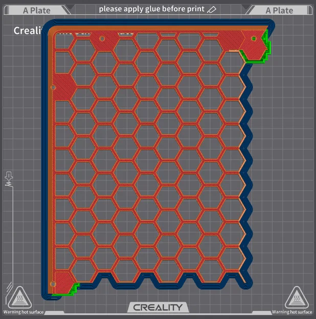 Tấm tường honeycomb gắn bên trái cho K1 Max - Image 2